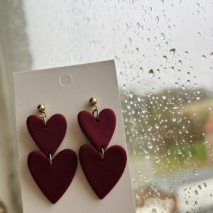 Double Heart Earrings
